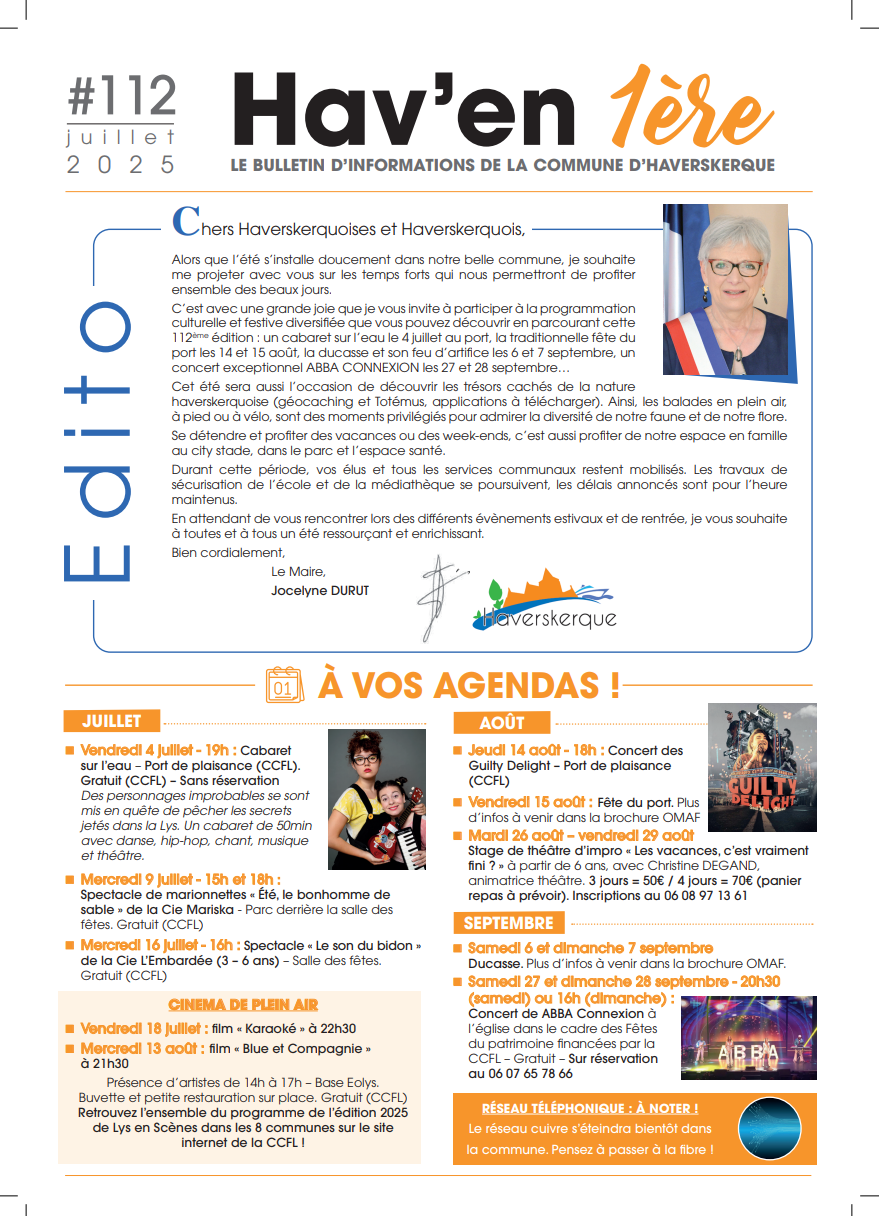 N°: 112 Juillet 2025