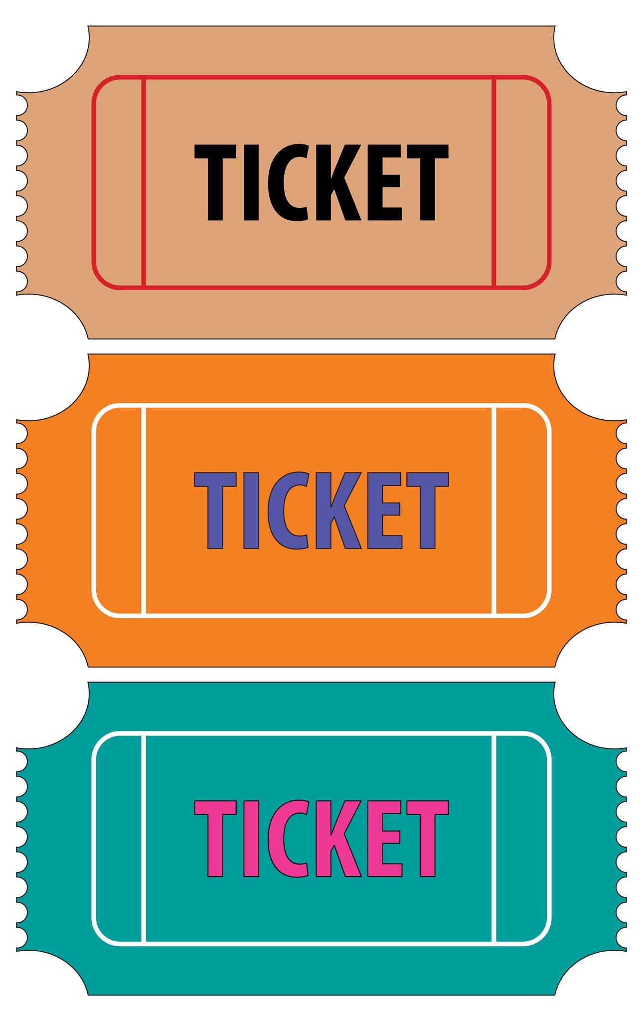 Retrait des tickets de manège