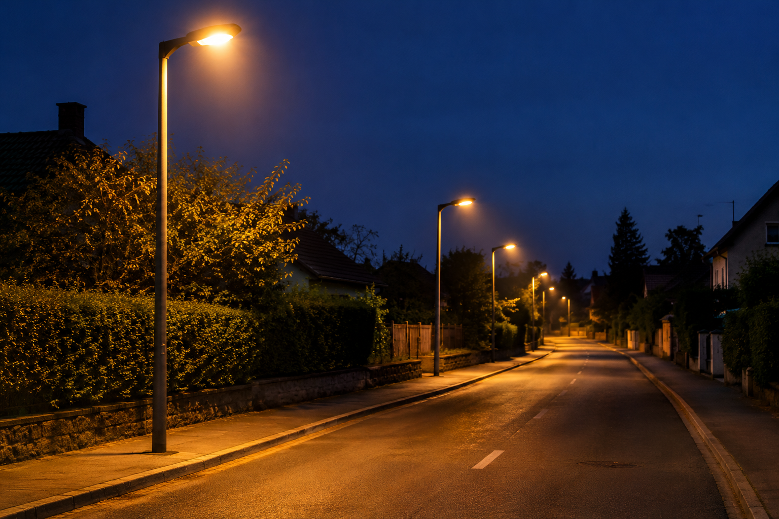 Travaux de mise en LED de l&rsquo;éclairage public